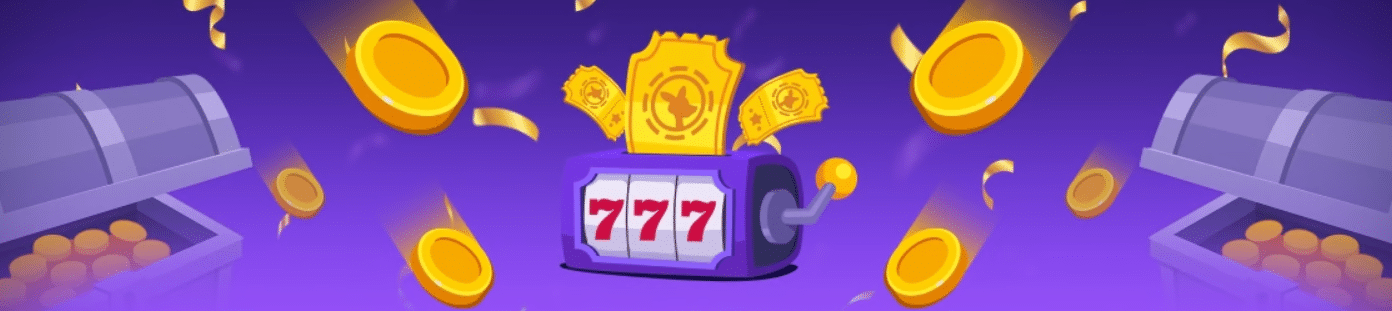 A banner for the Roobet weekly raffles