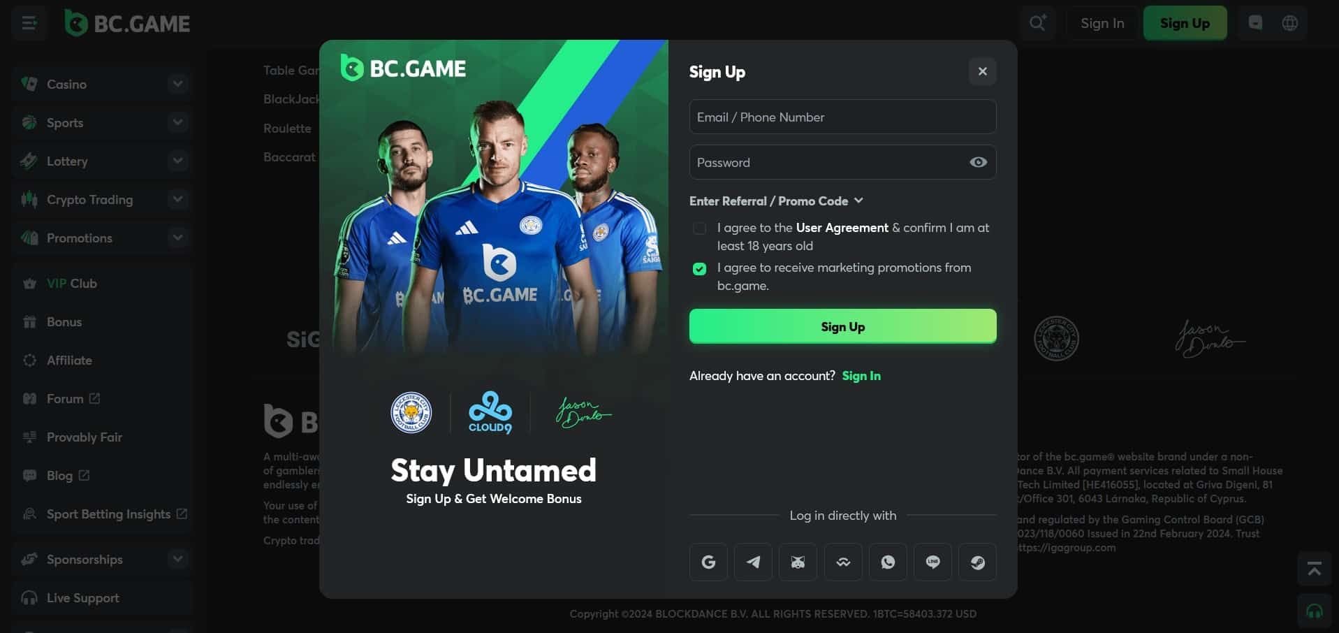 Find A Quick Way To BC.Game Withdrawal