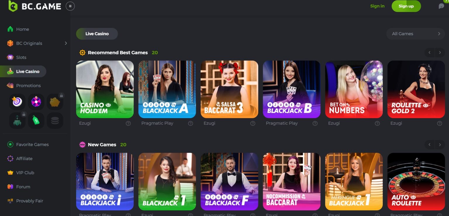 bc games online