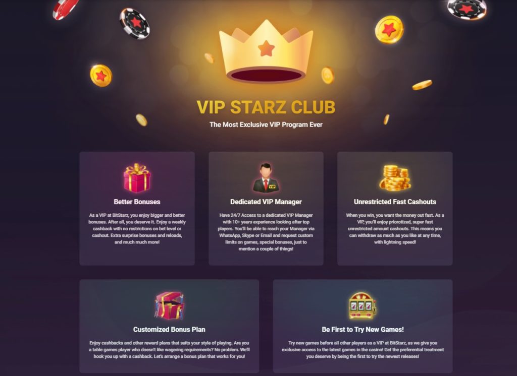 BitStarz VIP Club