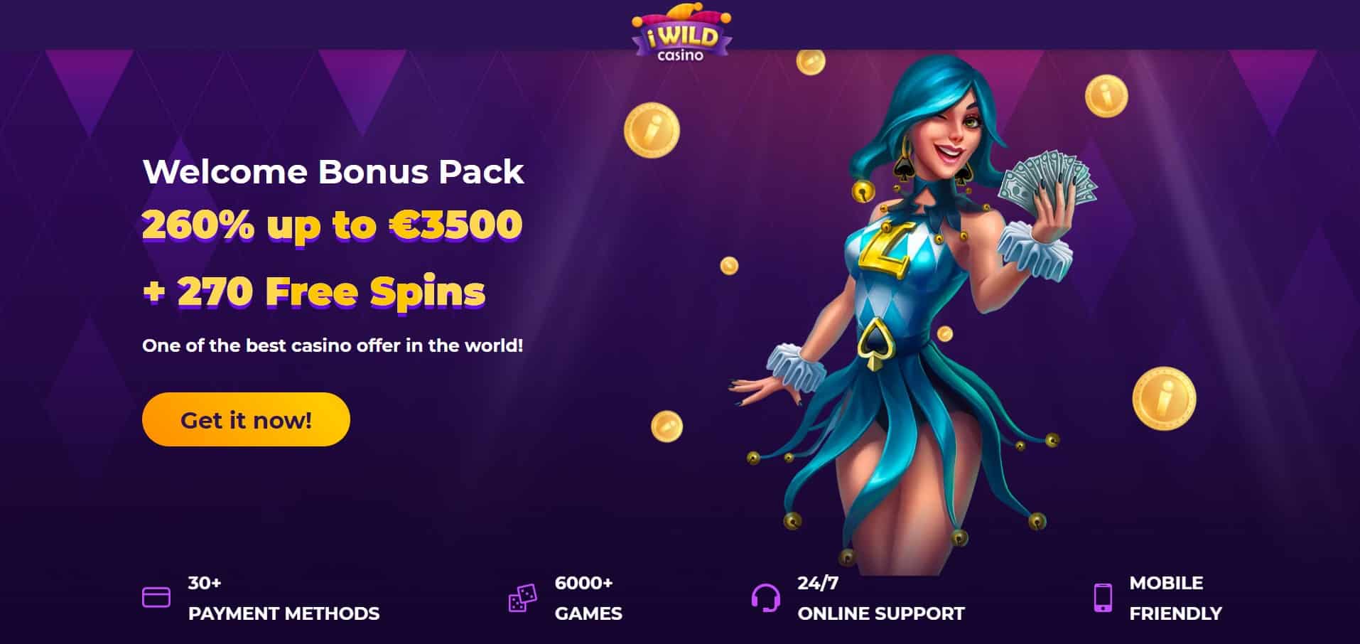 iWild Casino Bonus