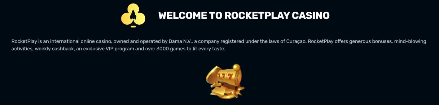 The website says RocketPlay cool information