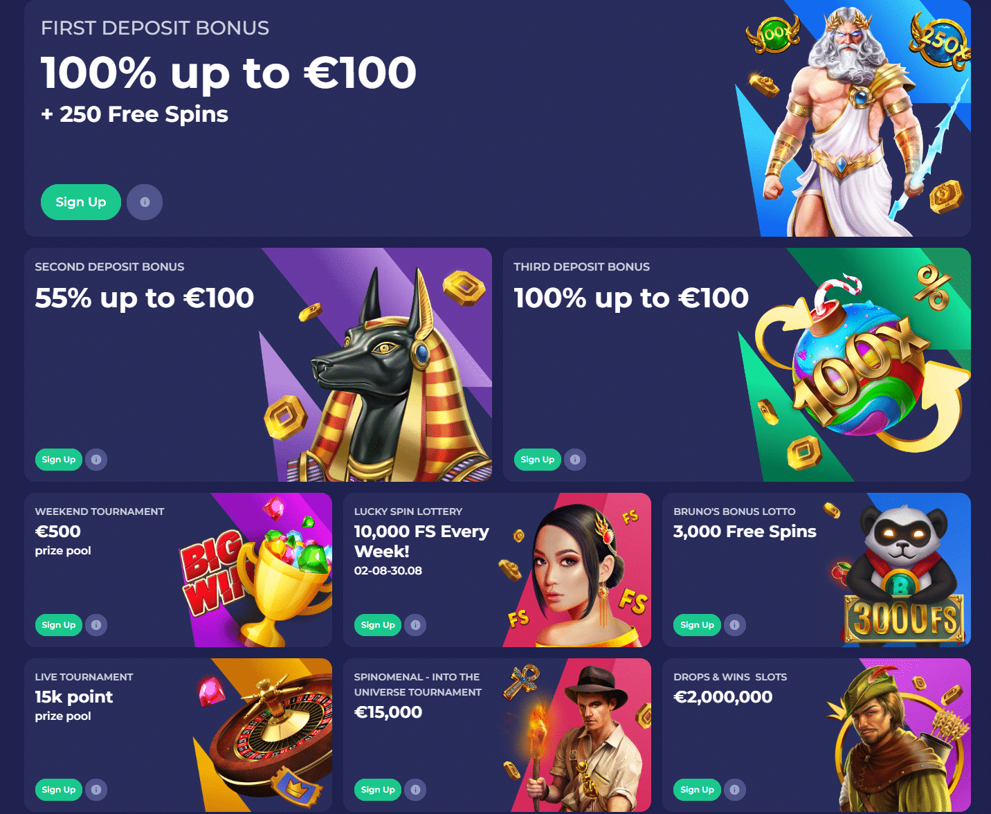 Bruno Casino Promotions