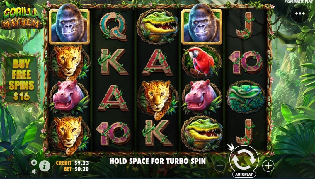 Gorilla Mayhem Slot Theme