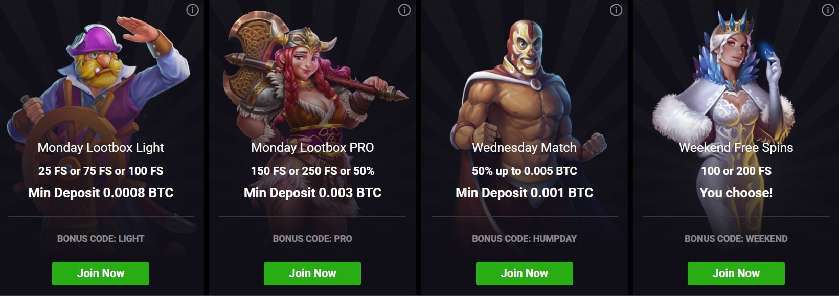 Mirax Casino Promotions