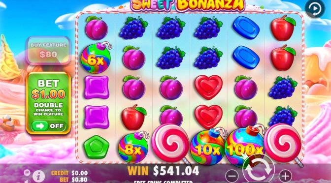 Sweet Bonanza Slot Win