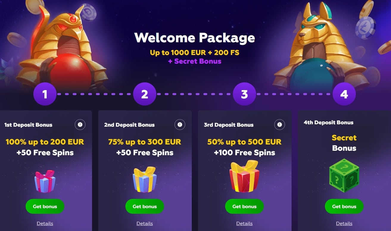 Playfina Casino Welcome Bonus