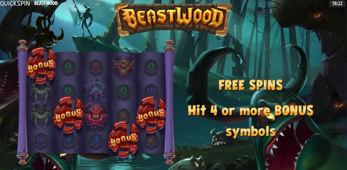 Beastwood Slot Free Spins