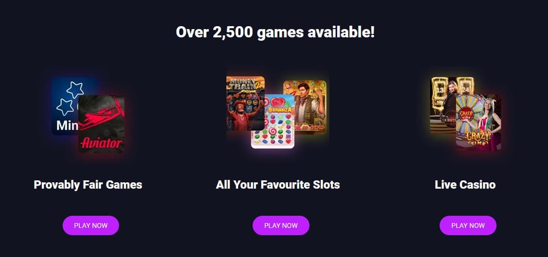 Metaspins Casino Games