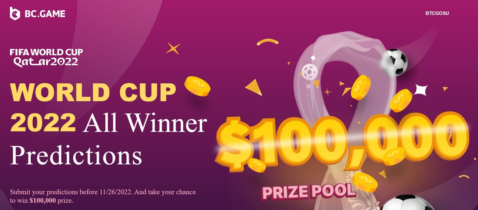 BC.Game World Cup Carnival Promotion