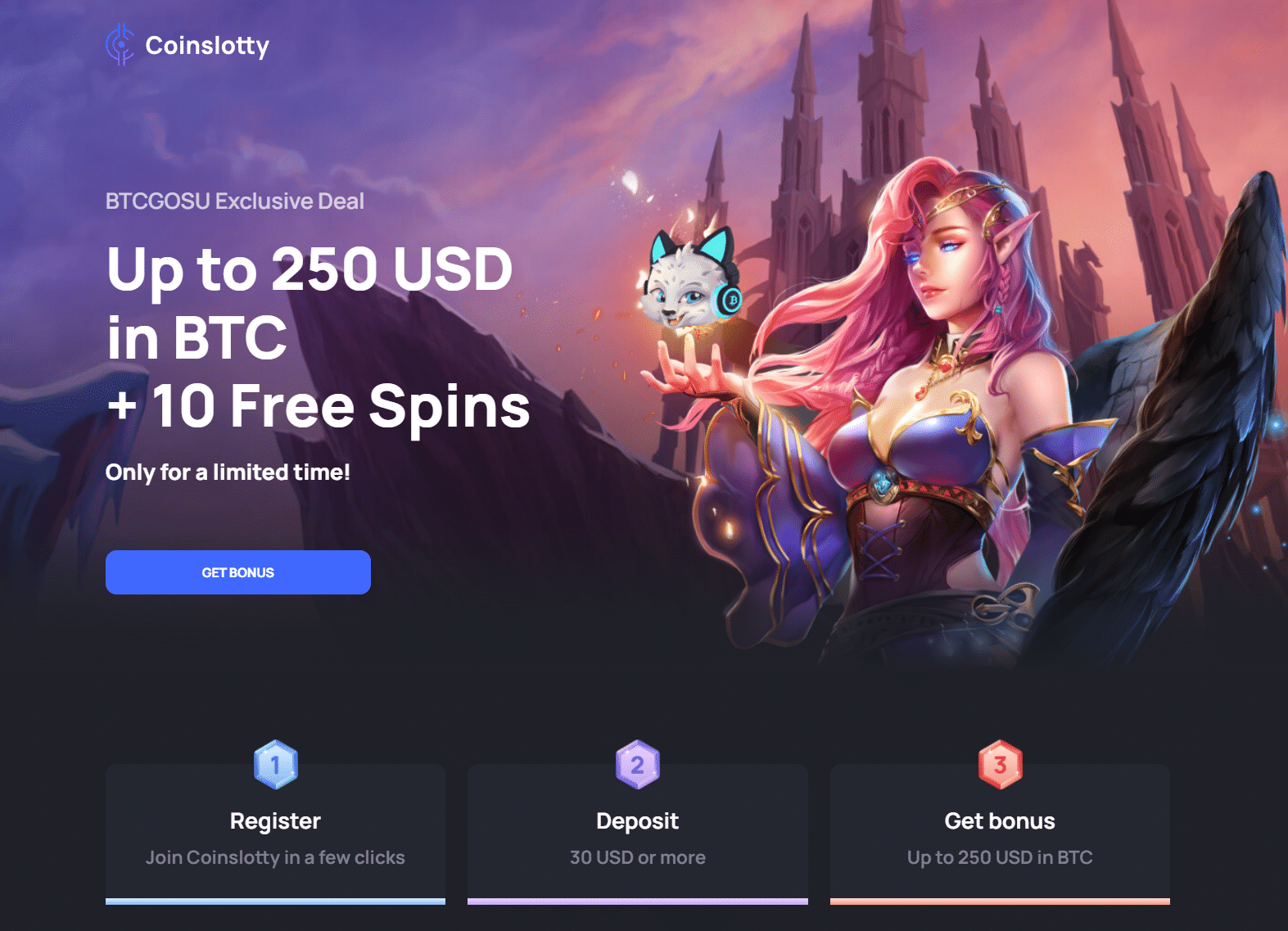 Coinslotty Bonus