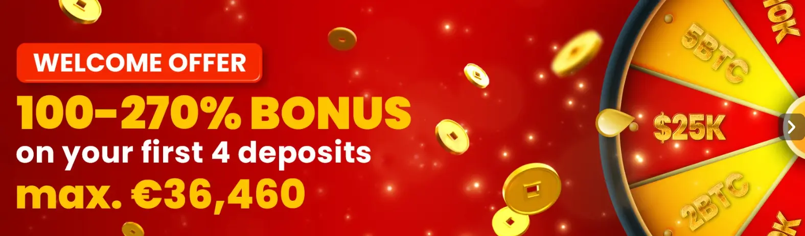 Chipstars Welcome Bonus