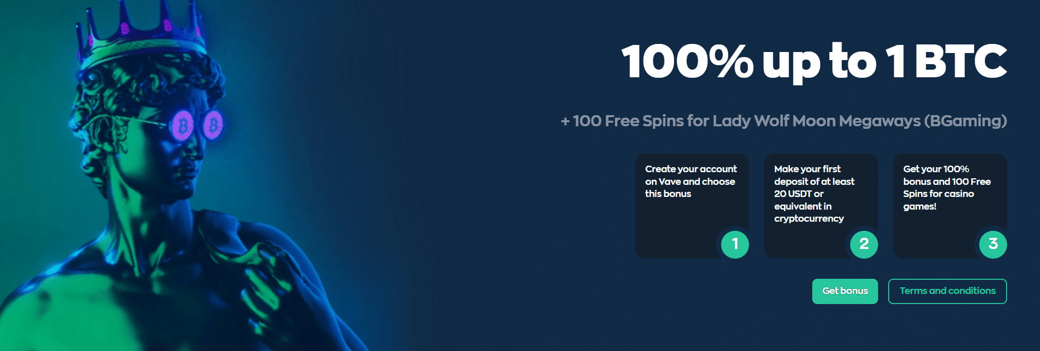 Vave Casino Bonus