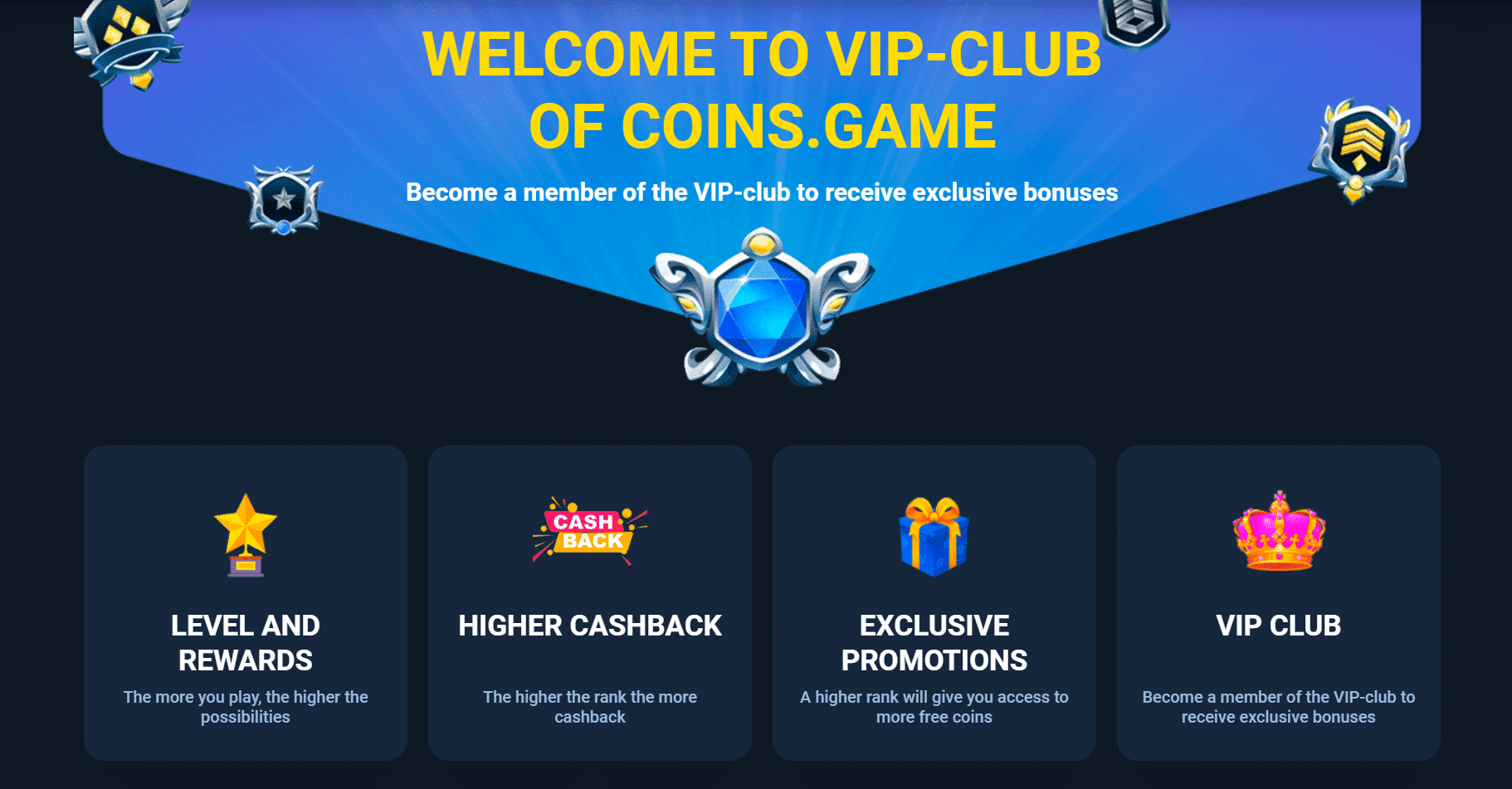 Coins Game VIP Club