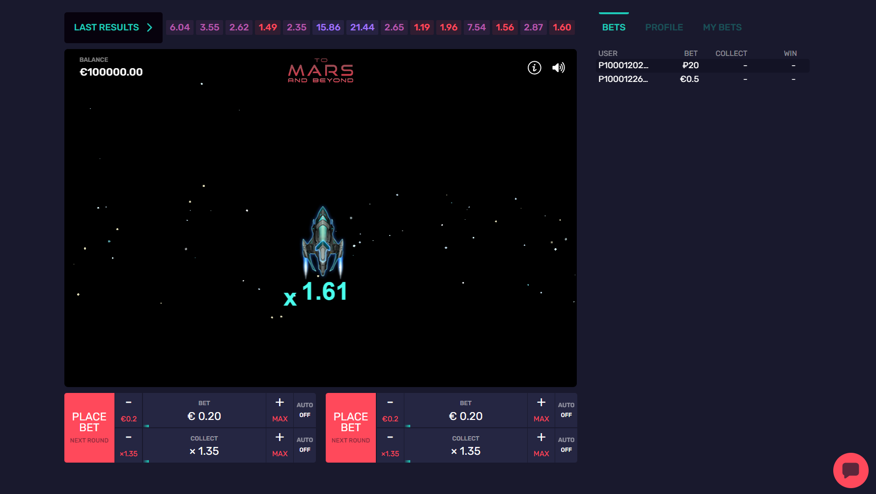 Ke Mars dan Melampaui Game Kecelakaan