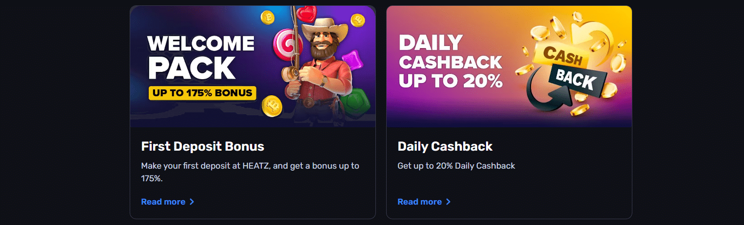 Heatz Casino Promotions