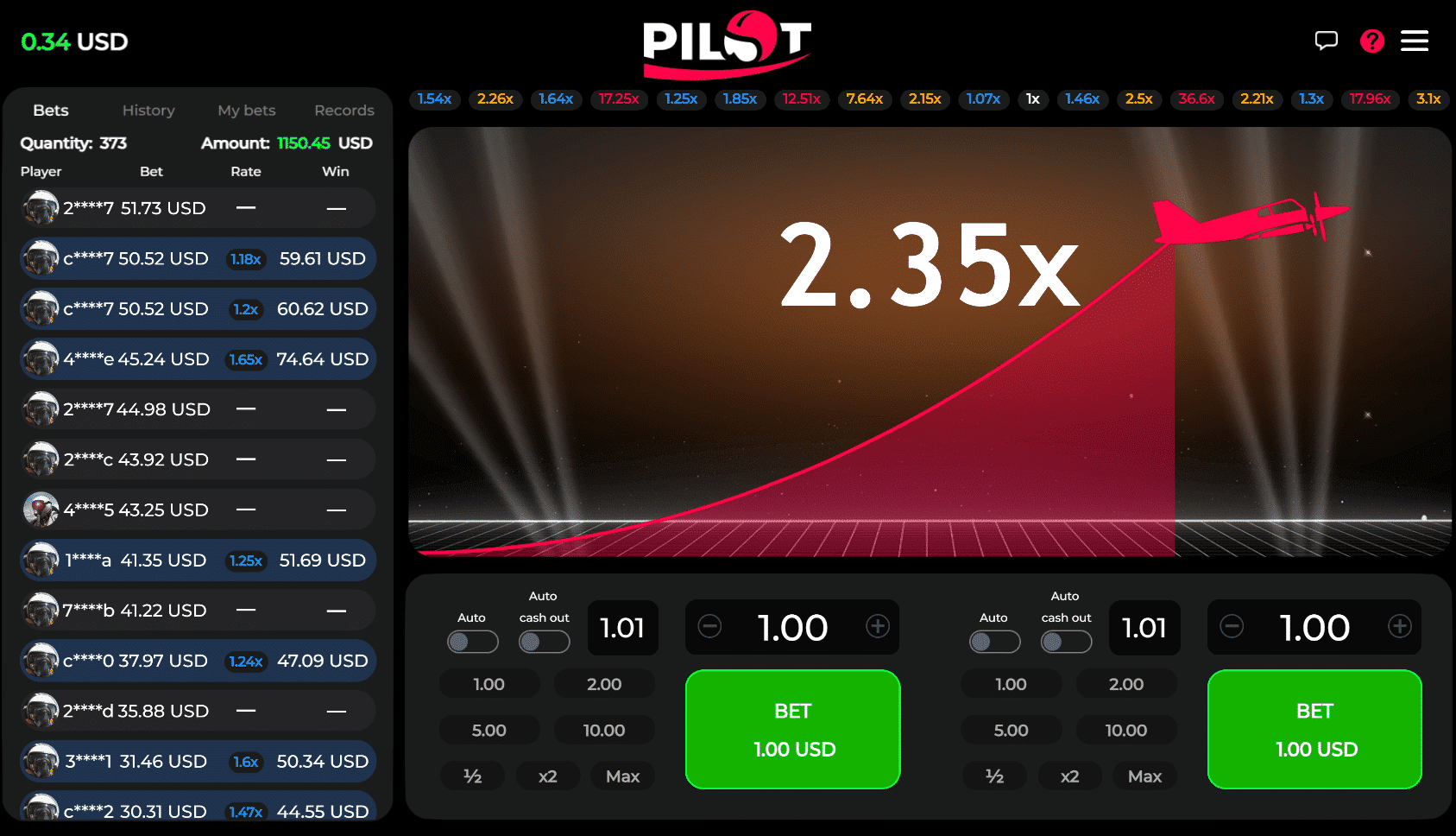 Pilot Game