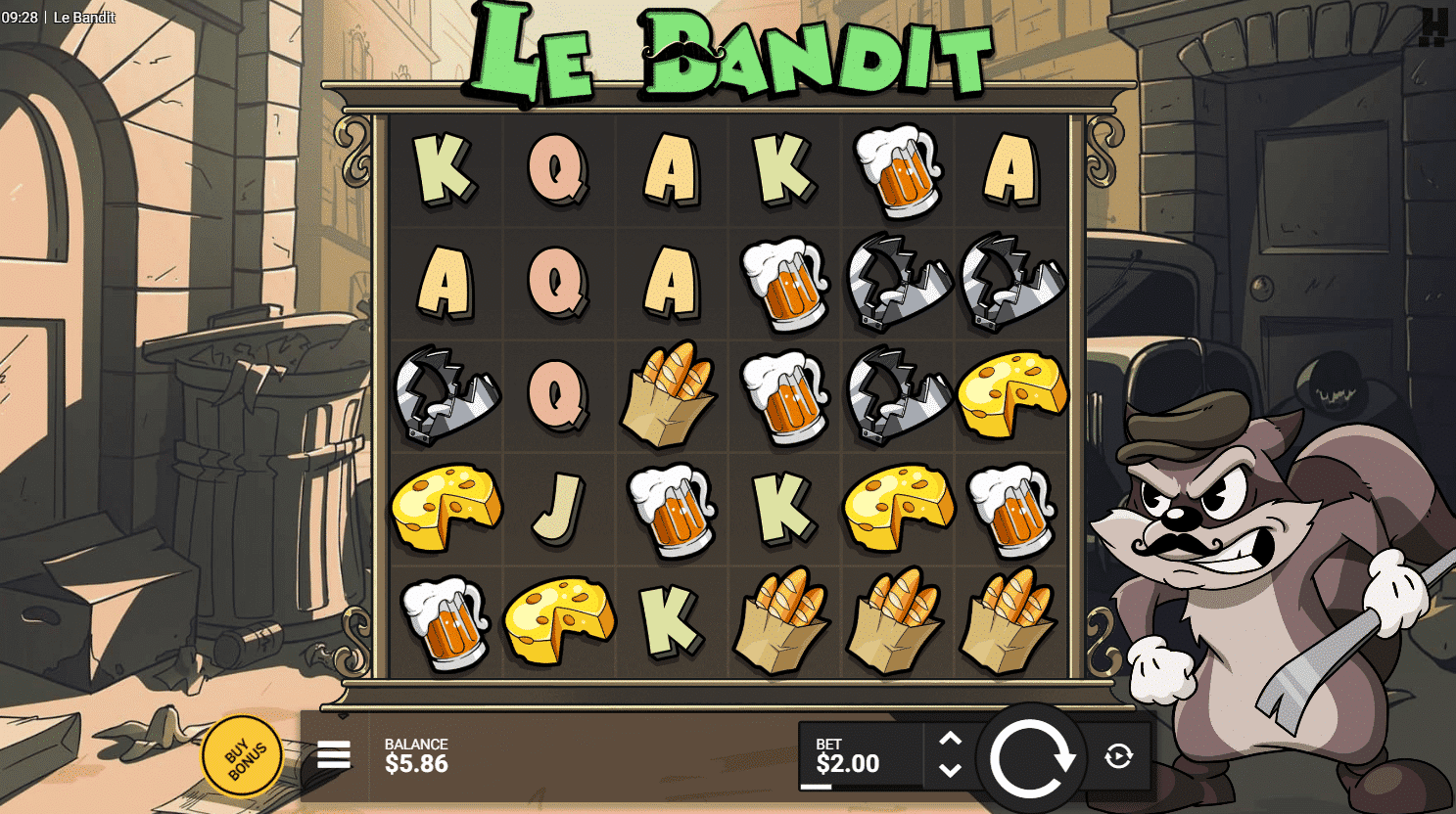 Le Bandit Slot Theme