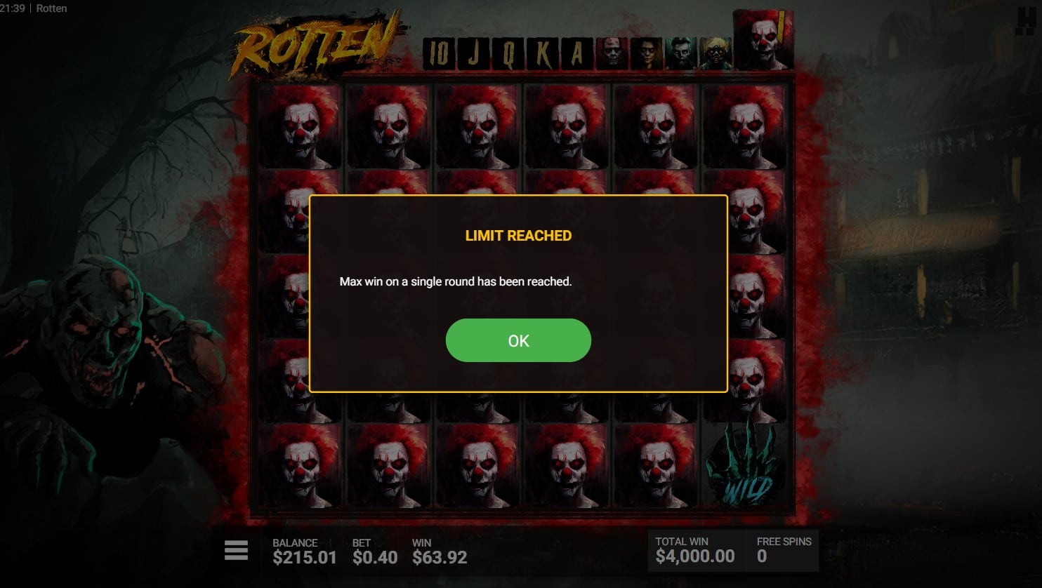 Rotten Max Win