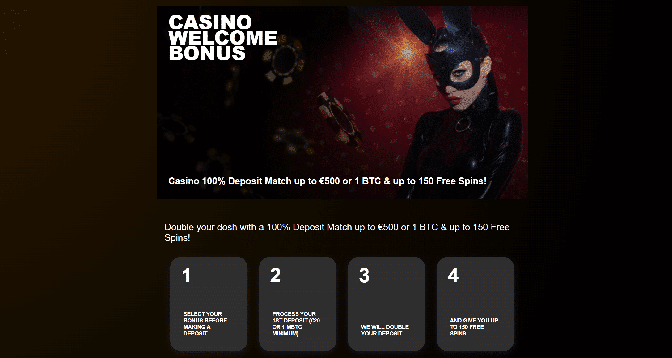 CasinoFans Welcome Bonus