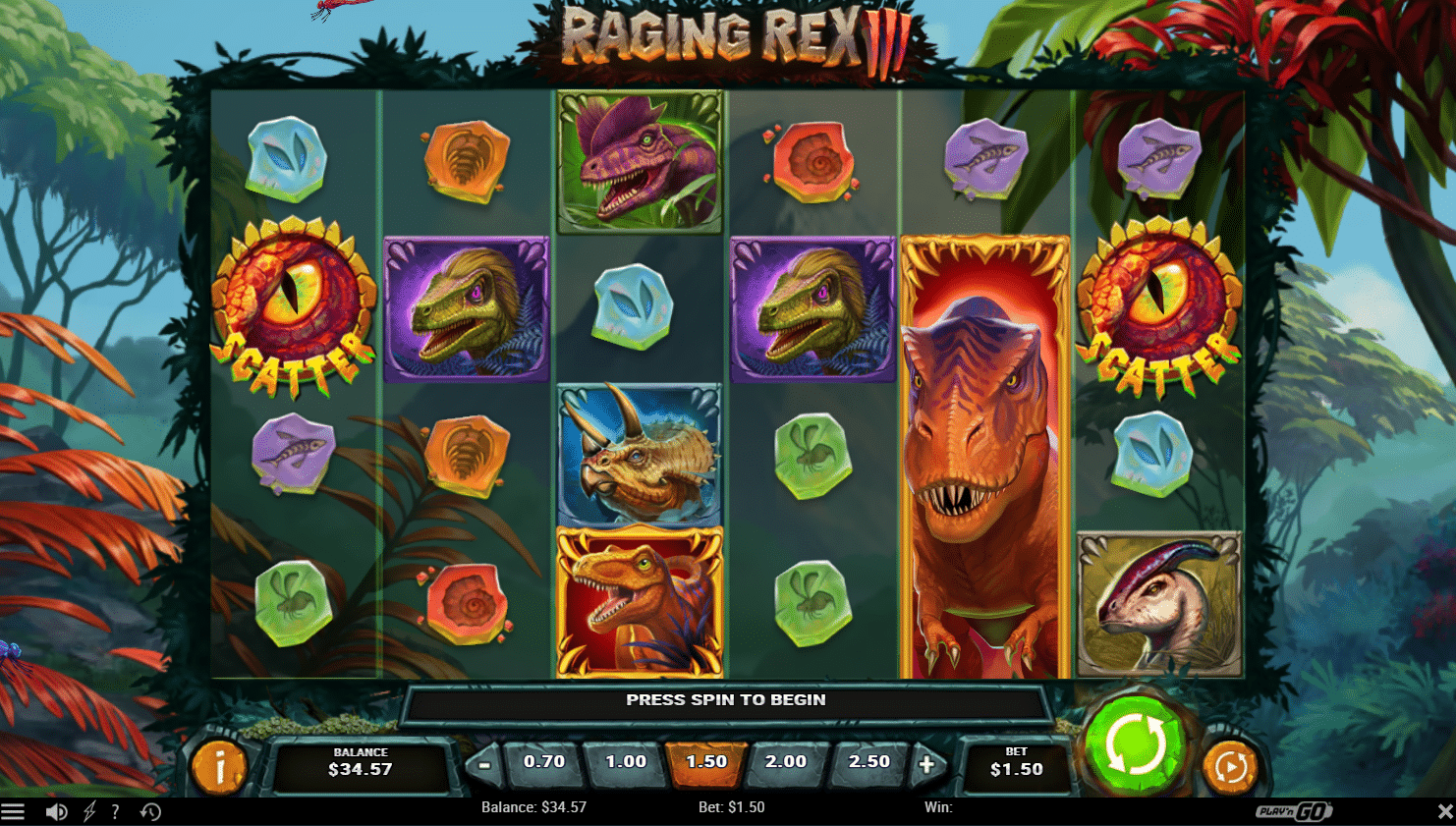 Raging Rex 3 Slot