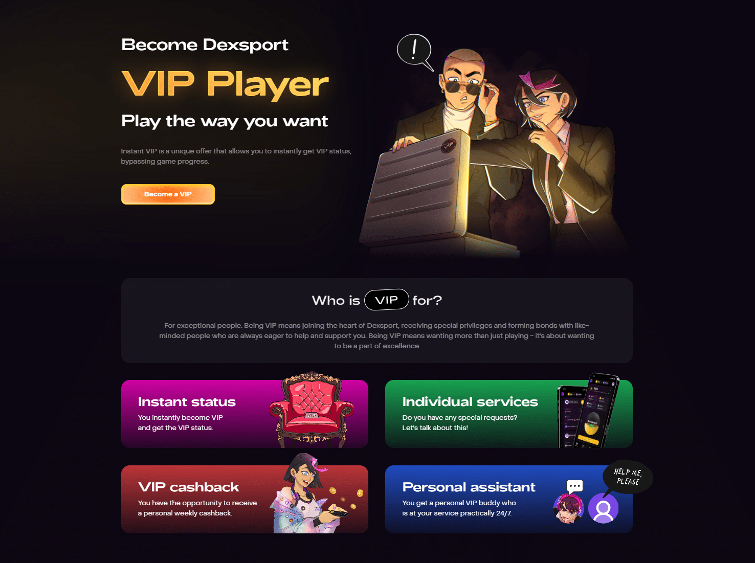 Dexsport VIP Program