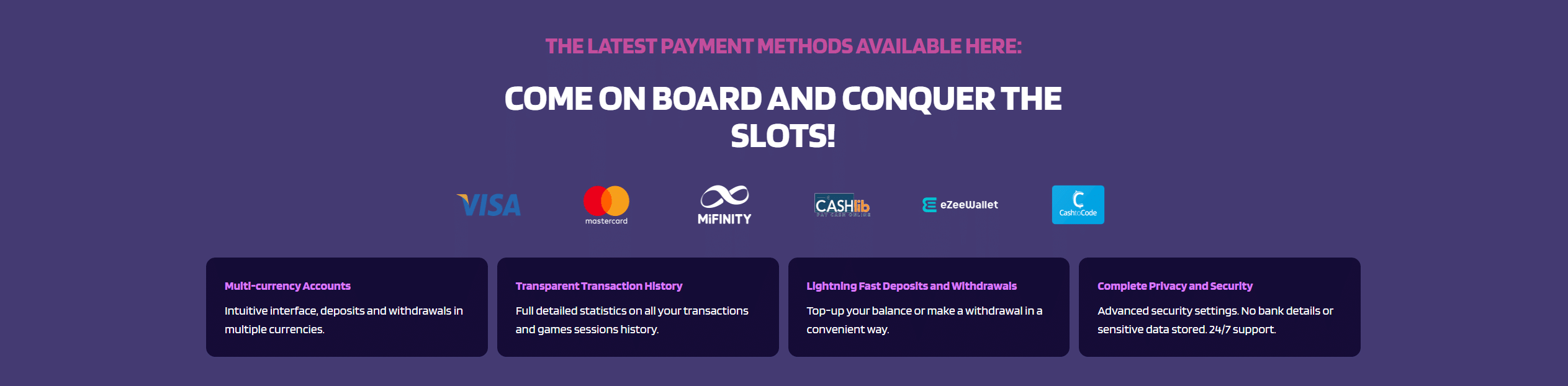Stakewin Casino Payments