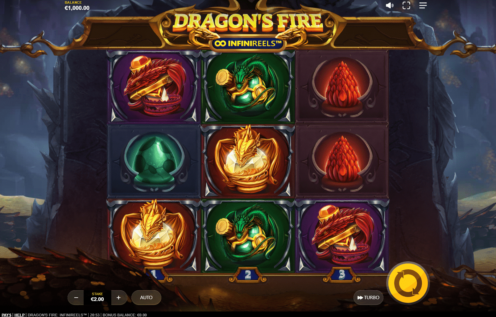 Dragon’s Fire InfiniReels
