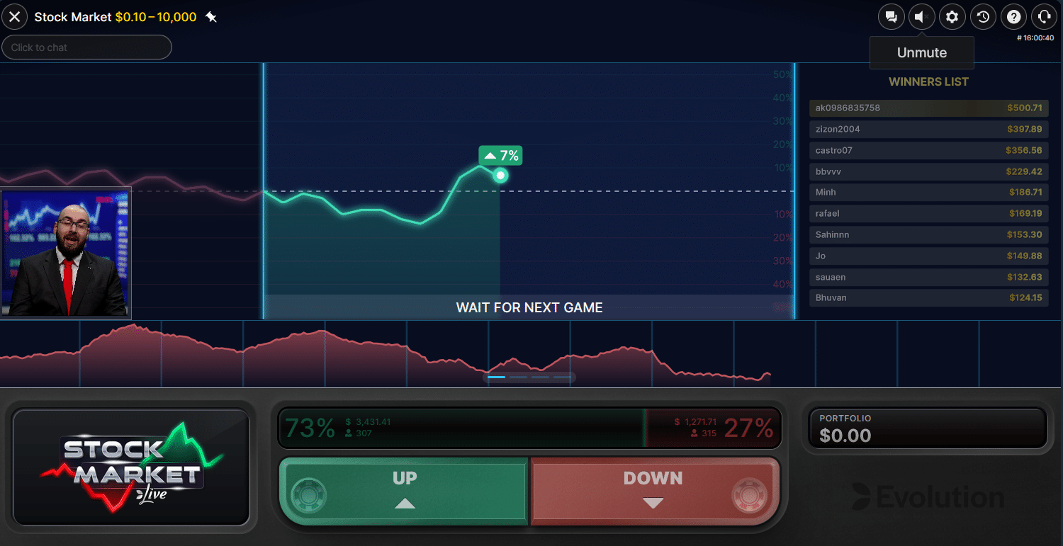 Stock Market Live Game