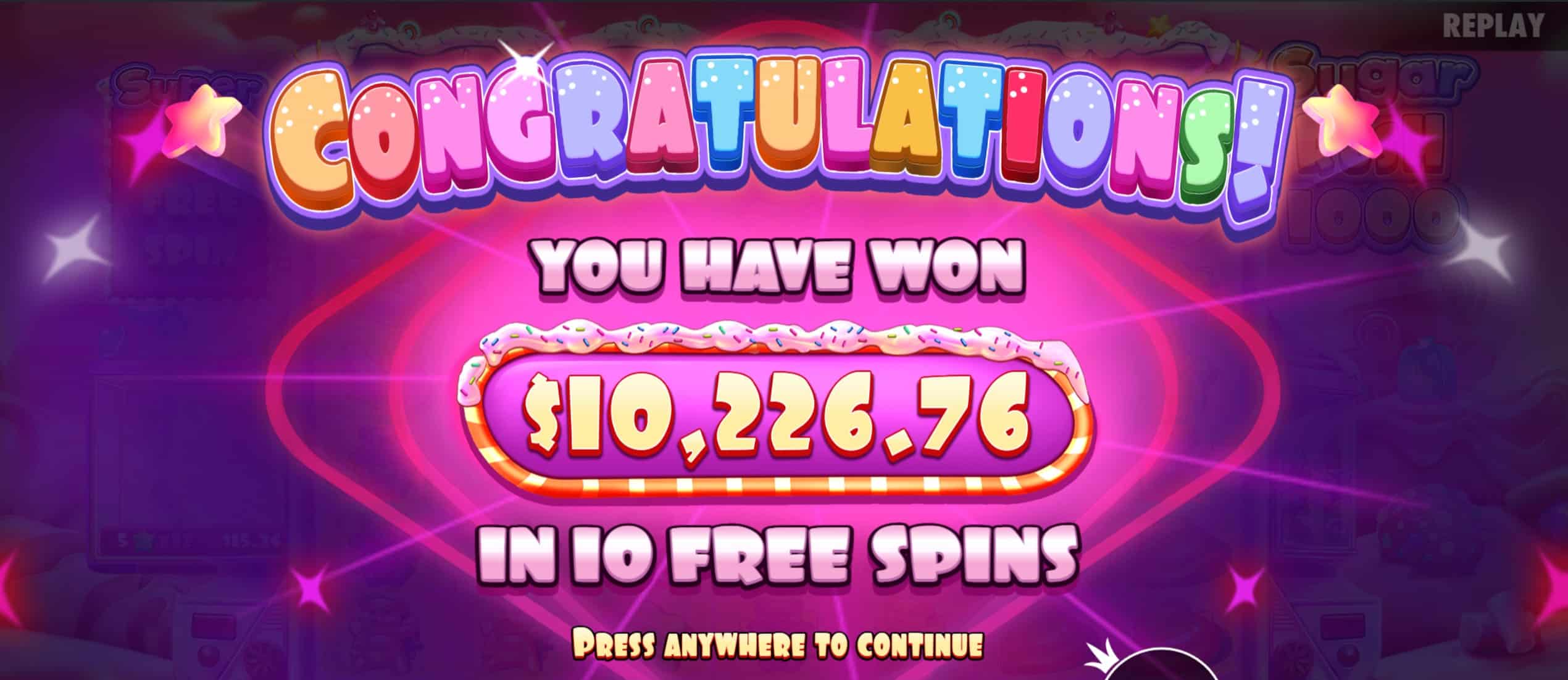 Sugar Rush 1000 Slot