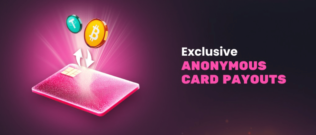 A promo banner advertising the no-KYC nature of RakeBit casino