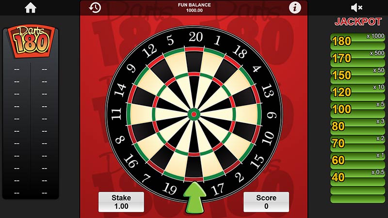 Darts 180 Darts-Themed Slots