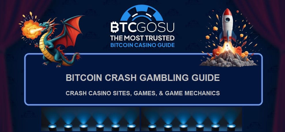 BTCGOSU guide to crash gambling sites, games, and game mechanics
