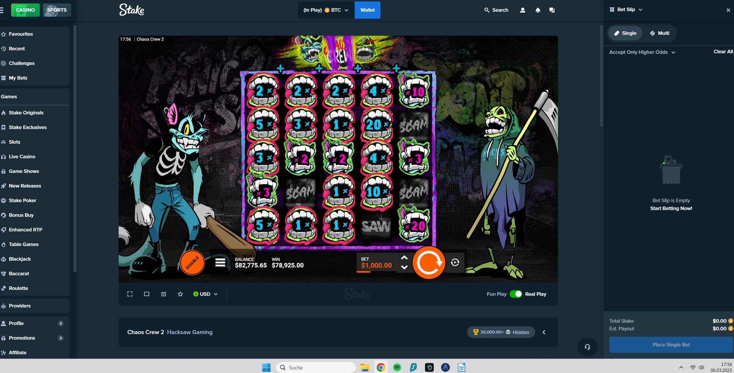 Chaos Crew 2 Big Win