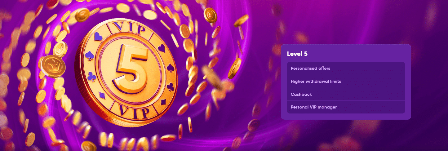 A look at the 5th level of the Kingmaker VIP system