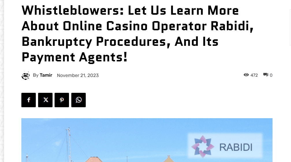 A shady operator that Kingmaker is tied to