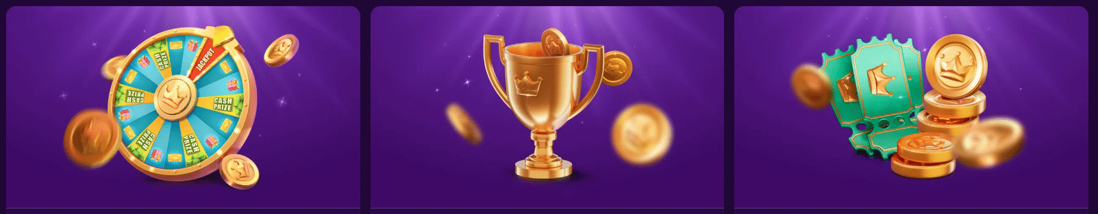 a simple promo banner from Kingmaker casino