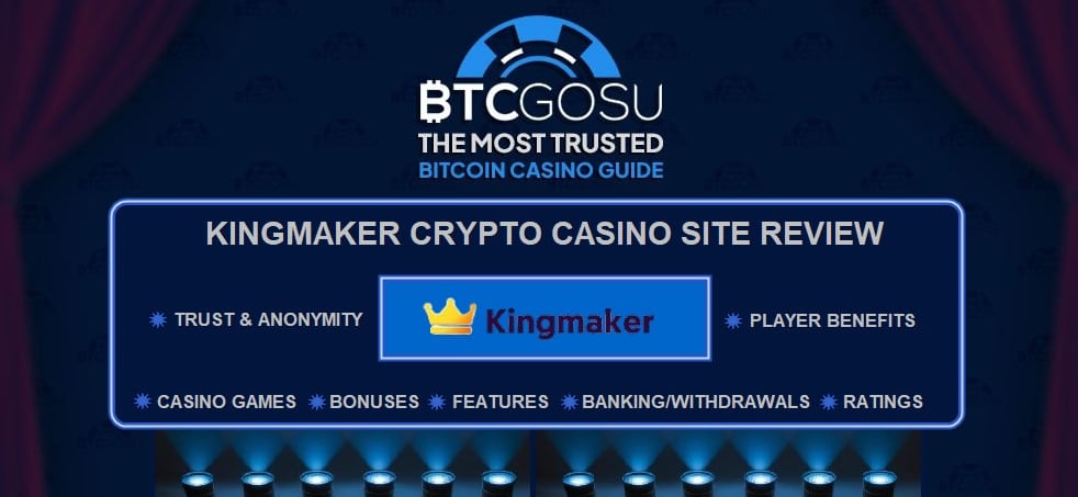 Kingmake crypto casino review