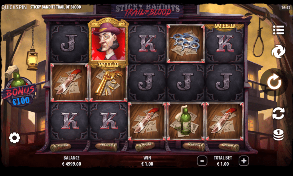 Sticky Bandits: Trail of Blood Slot