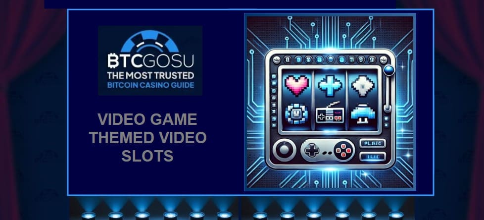 Video game themed slots