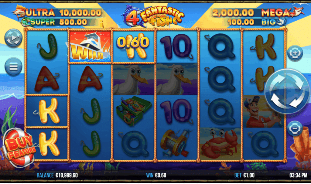 4 Fantastisches FIsh-Spielautomaten-Spiel