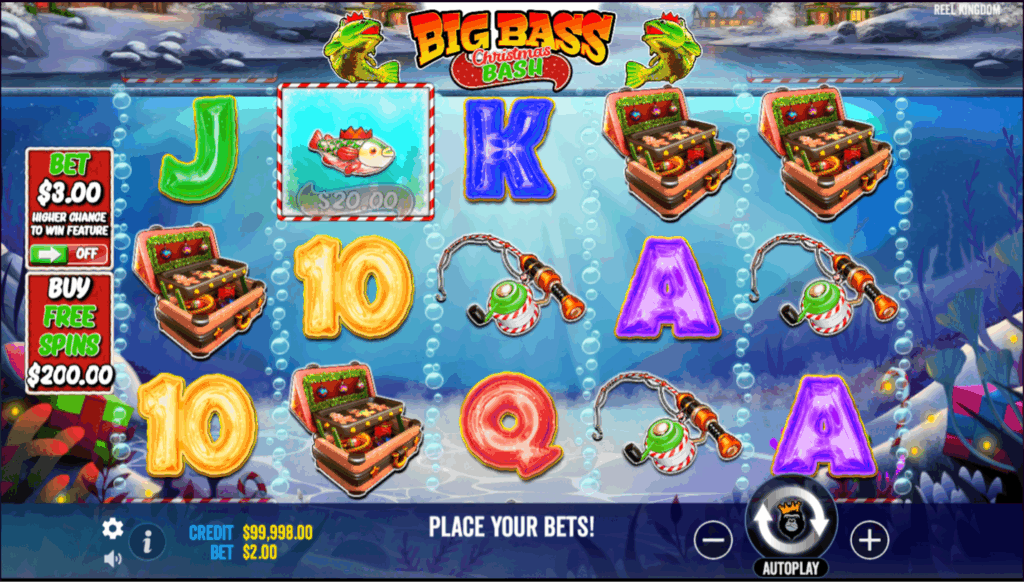 Big Bass Christmas slot