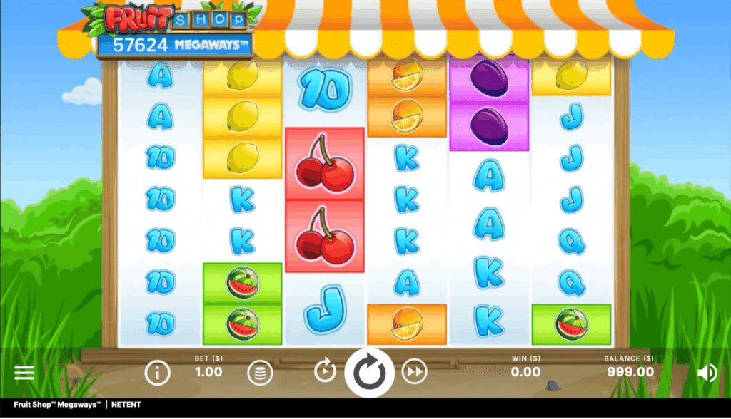 Fruit shop slot. Fruit-themed slots