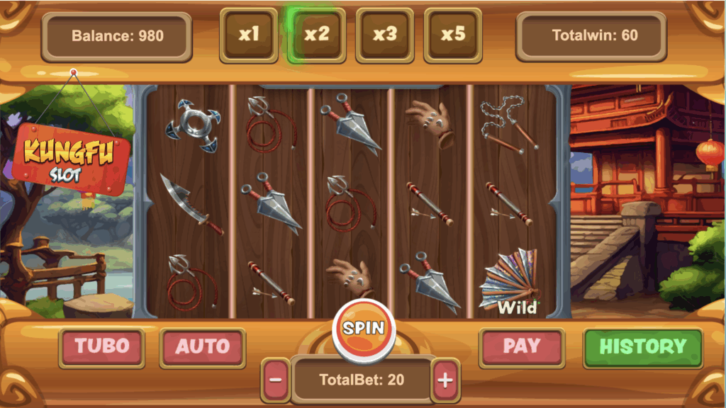 Slot Kungfu slot by Plays.org