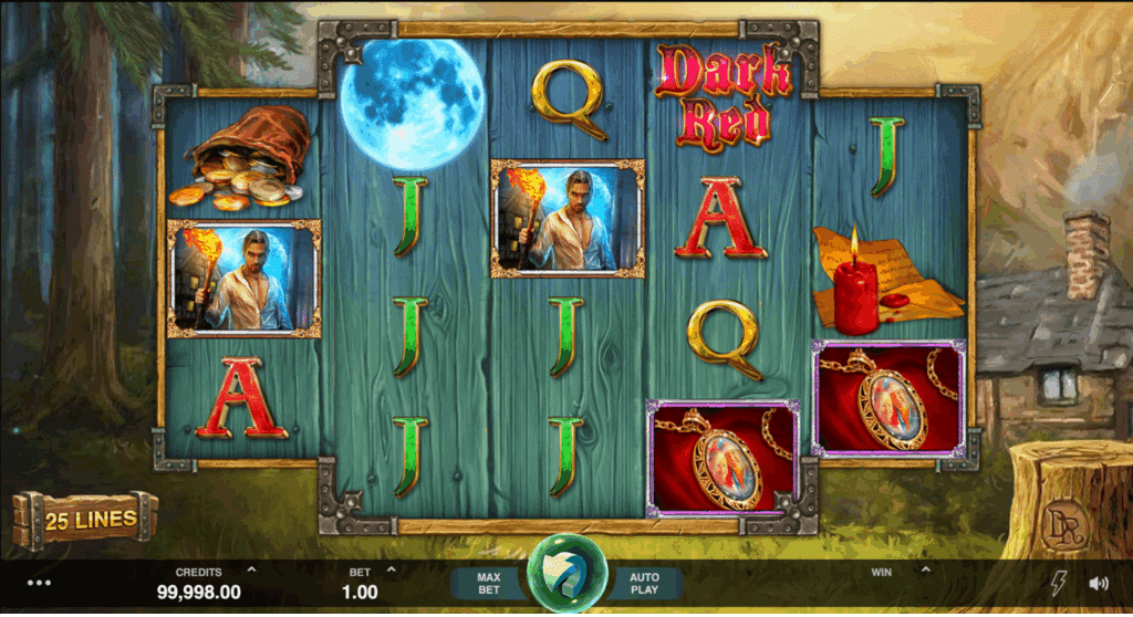 Wicked Tales Dark Red Slot