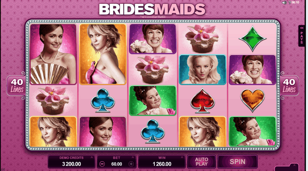 Bridesmaids Slot