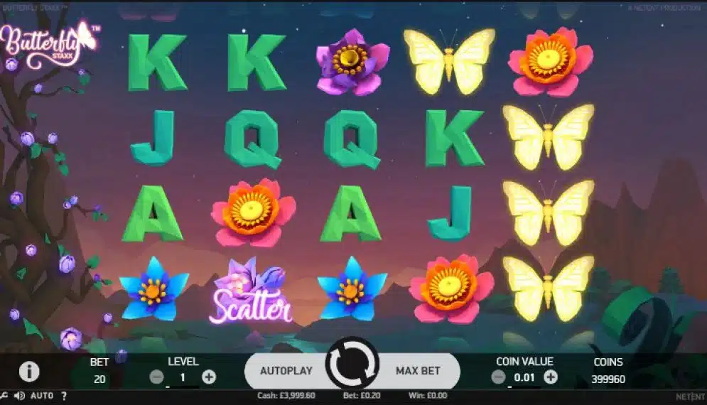 Butterfly Staxx Slot