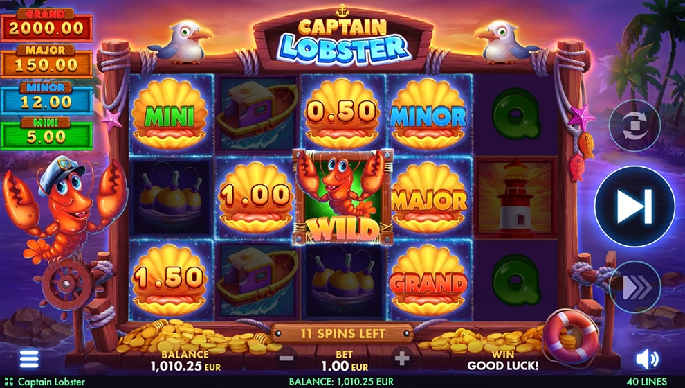 Captain Lobster Slot