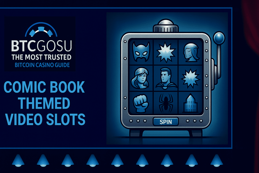 Comic Book Characters Themed Slots