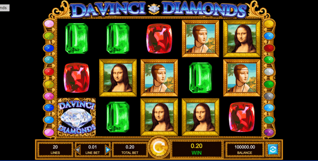 Da Vinci Diamonds Slot